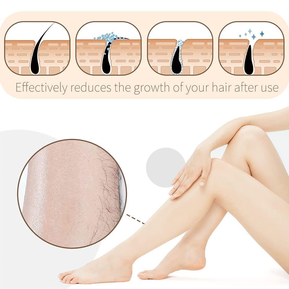 Painless Exfoliation Hair Removal Pads